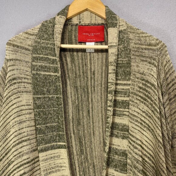 Akira Chicago Sweater Cardigan Womens Large Waterfall Boho Southwestern Soft - Picture 2 of 14
